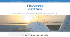 Desktop Screenshot of discovery-aviation.com