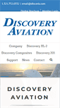 Mobile Screenshot of discovery-aviation.com